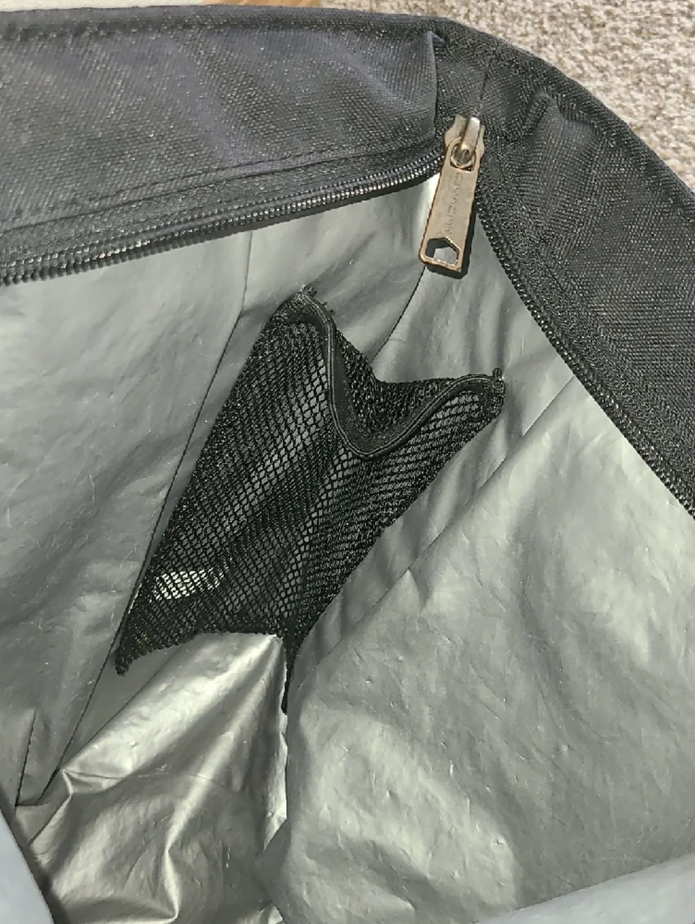 Carhartt Black Lunch Tote with Yellow Logo